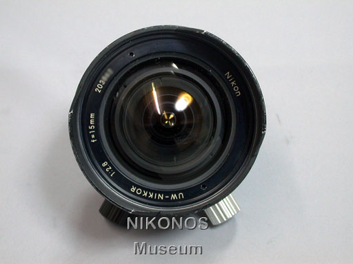 UW-NIKKOR 15mm F2.8N （NIKONOS IV-A 世代）：NIKONOS Museum