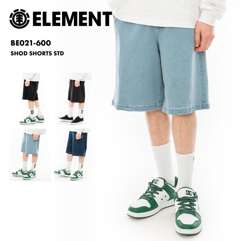 ELEMENT/エレメント メンズ スケートボードパンツ デニム SHOD SHORTS