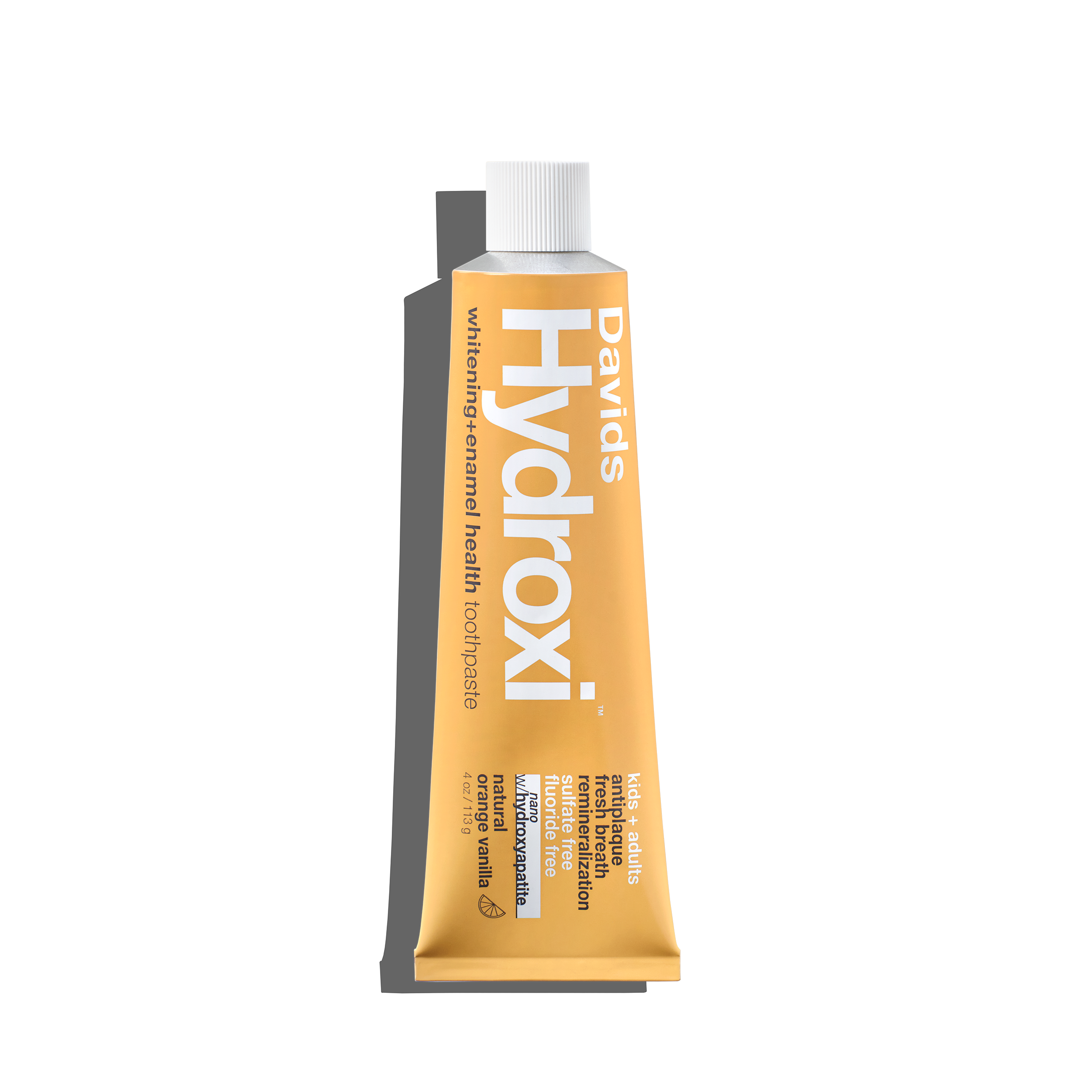 Orange Toothpaste for Kids & Adults | Davids Hydroxi™ Orange