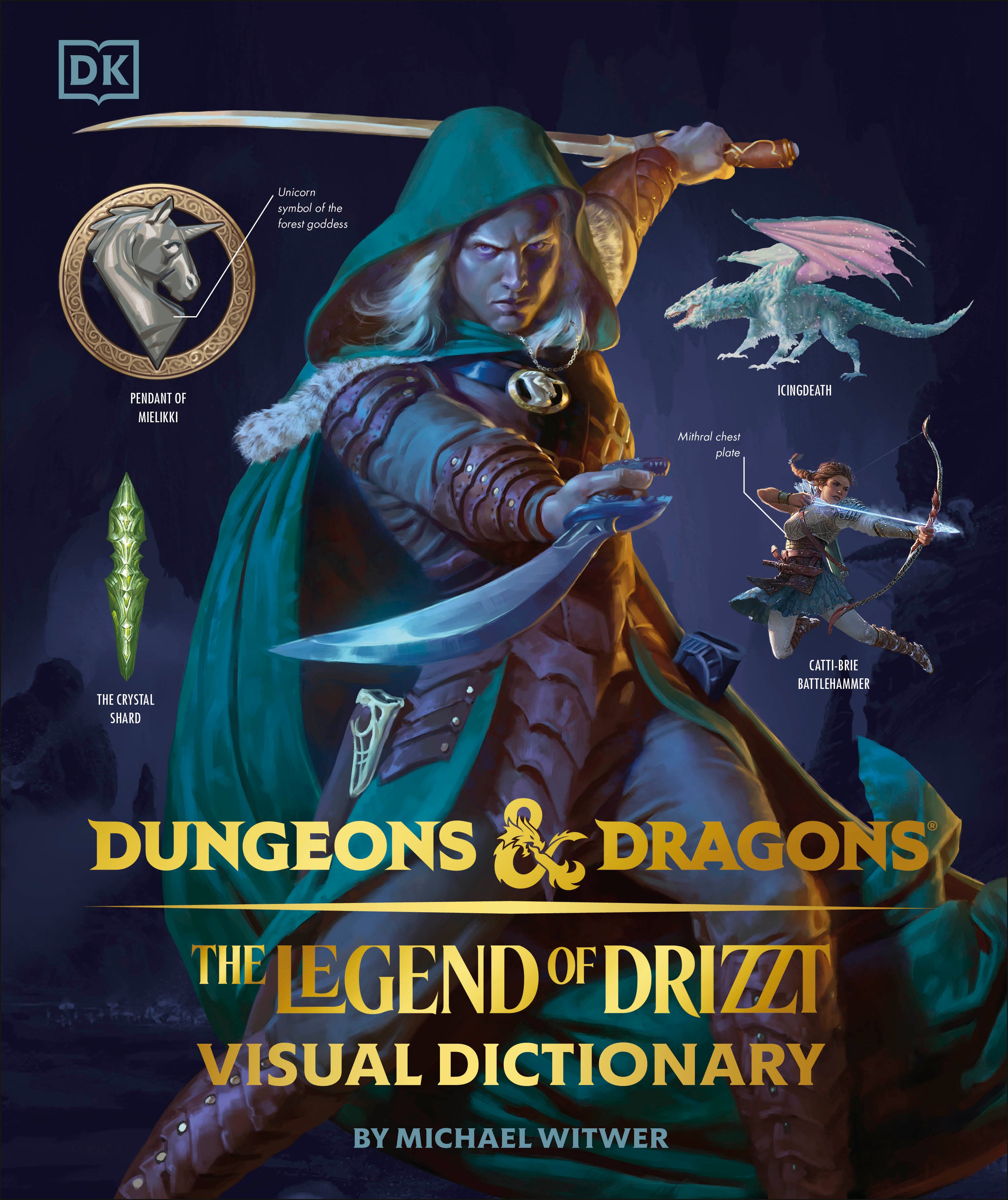 Dungeons & Dragons The Legend of Drizzt Visual Dictionary – DK