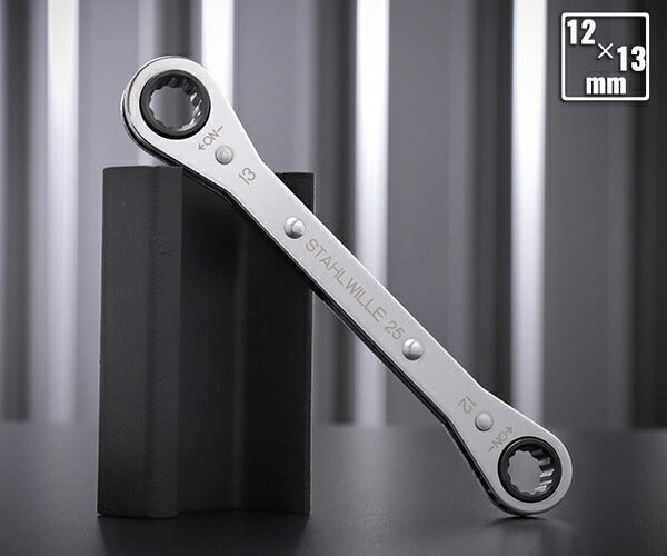 日本正規品 スタビレー 板ラチェットメガネ (25-12X13)(4018754022151