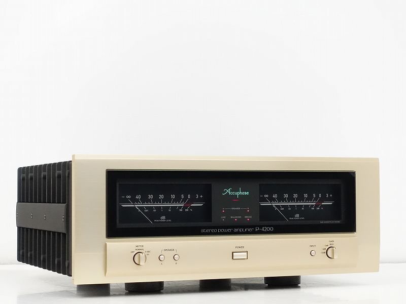 Accuphase P-4200 パワーアンプ アキュフェーズを宮城県東松島市で