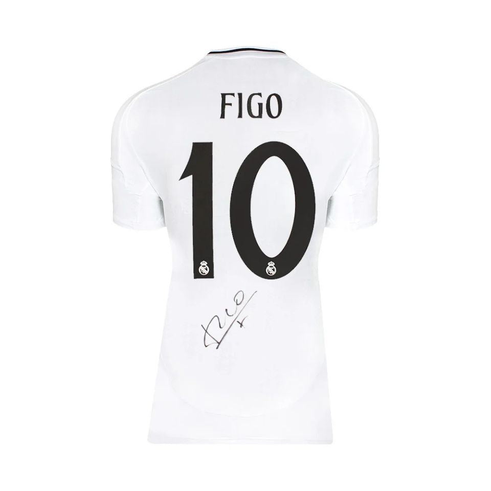 ルイス・フィーゴ【直筆サイン入り】2024-25レアル・マドリードホーム