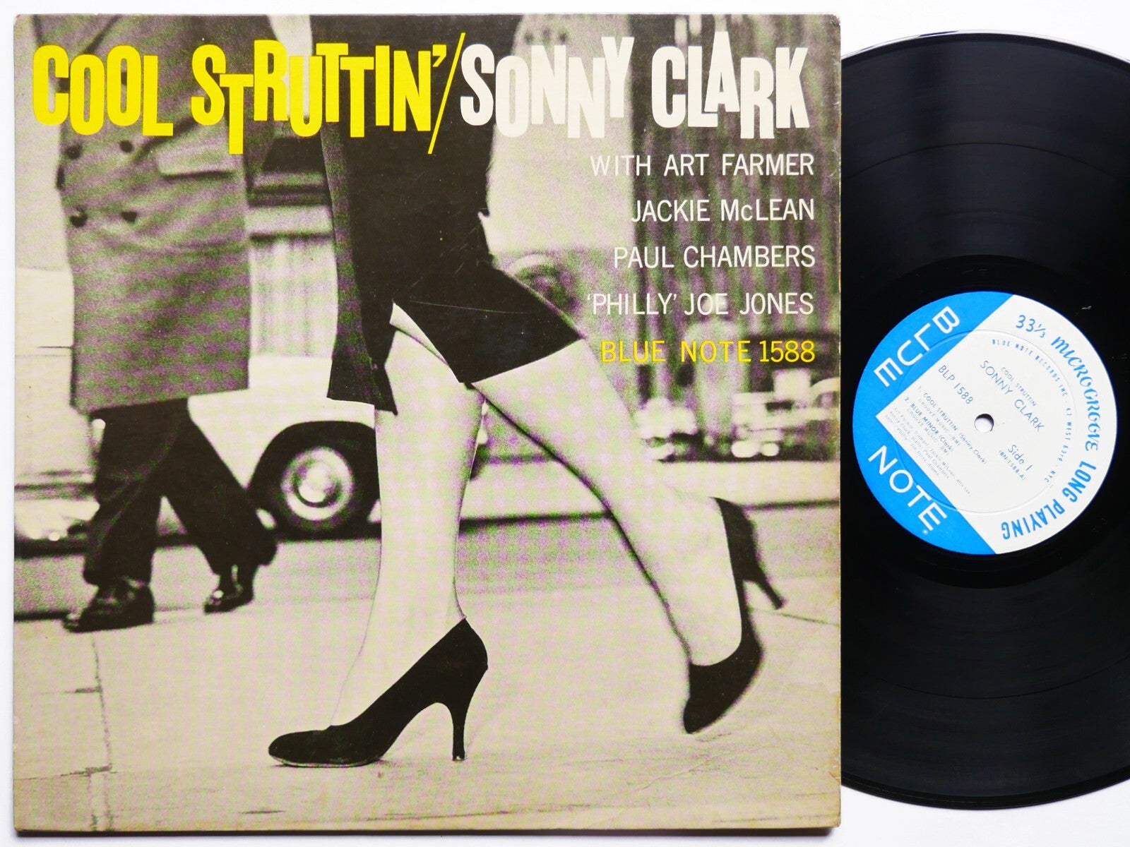 SONNY CLARK Cool Struttin' LP BLUE NOTE BLP 1588 RVG DG EAR MONO