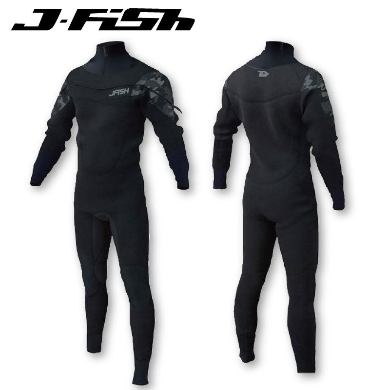 J-FISH ウエットドライスーツ フルスーツ 3mm JFD-421 サーフィン