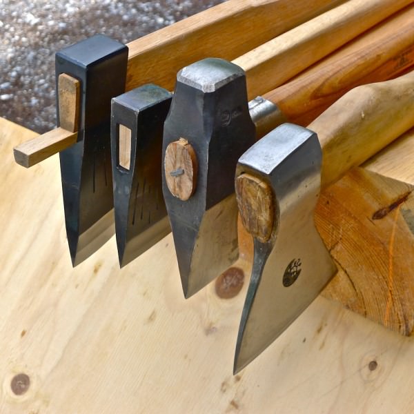 木とジョイントの専門家・阿部藏之 » 斧柄ジョイント「割楔・打楔」 棒