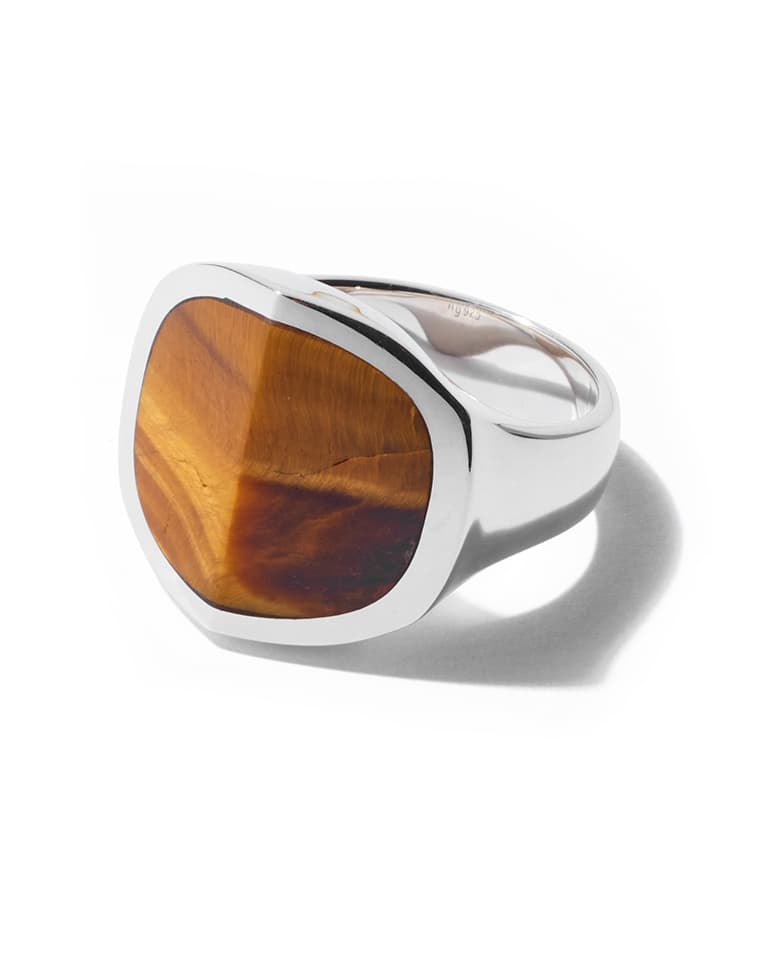 EQUINOX-ピラミッド タイガーアイ リング L サイズ – 買えるLEON