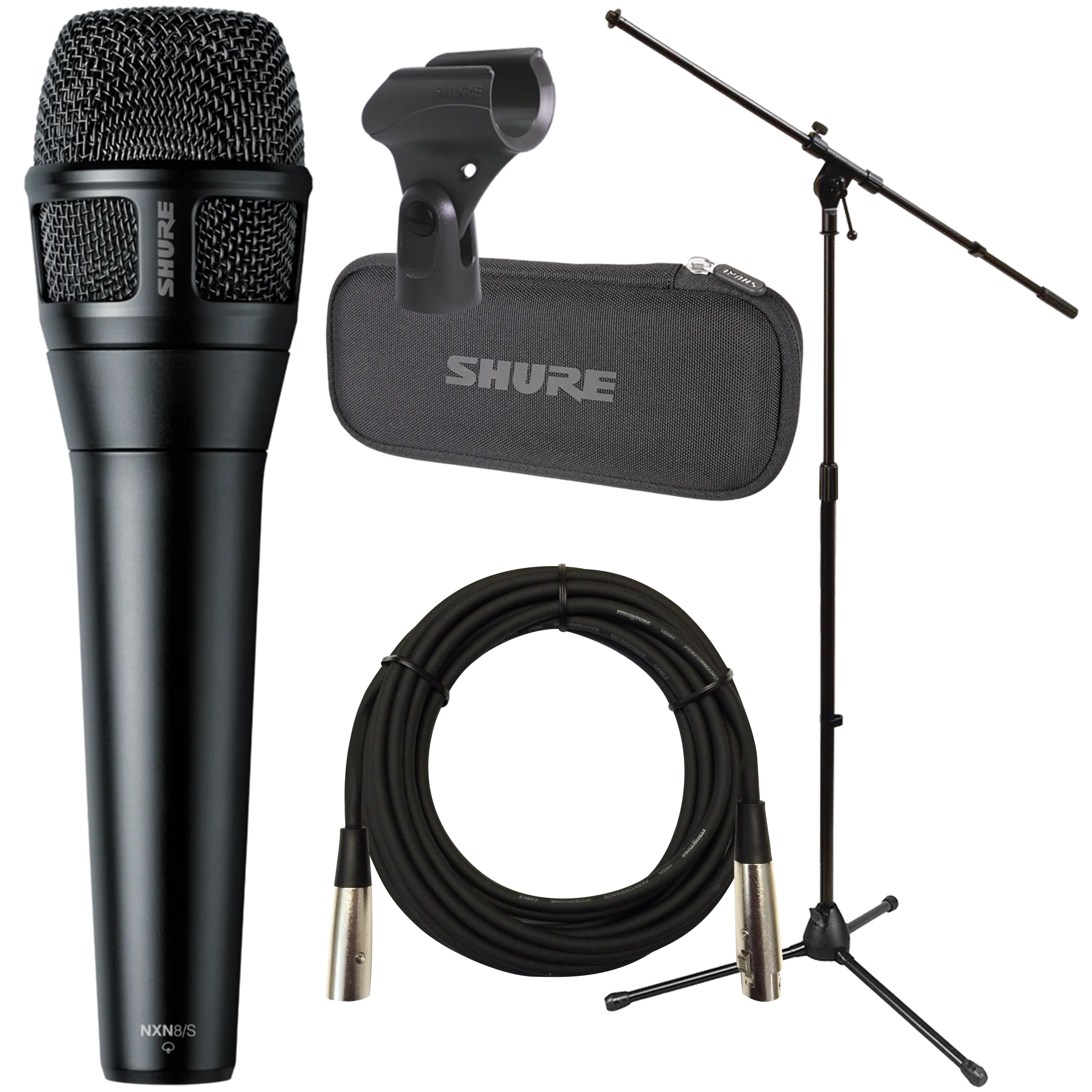 Shure Nexadyne 8/S Supercardioid Dynamic Vocal Microphone