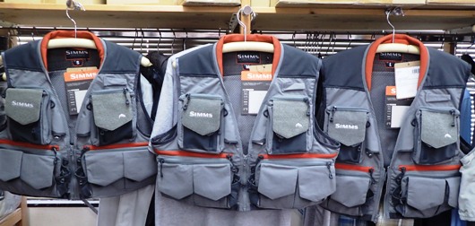 SIMMS（シムス ベスト）、ガイドベスト入荷のご案内。 - 道具屋日記