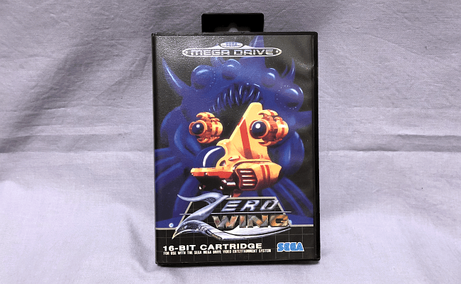 AYBABTUを見たい: 欧州Mega Drive版ゼロウィングを購入 - 徒然ちょっと