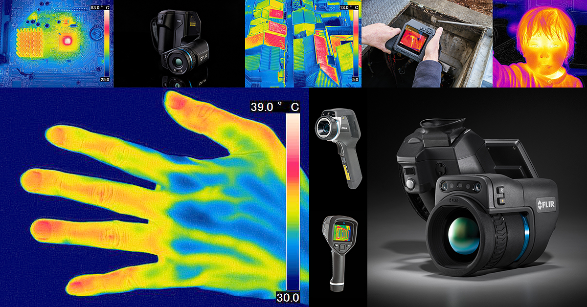 すべて赤外線サーモグラフィカメラです。