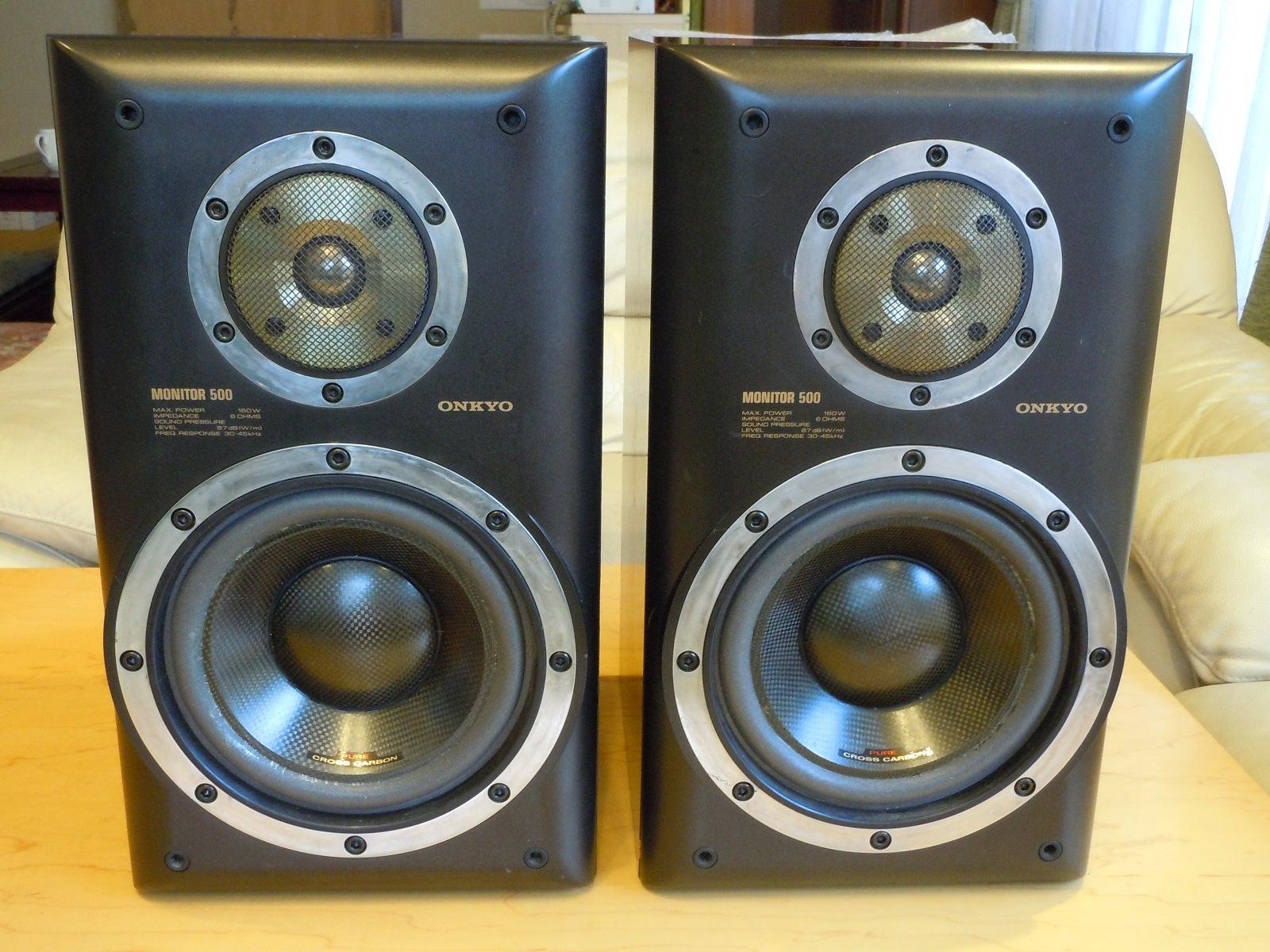 ONKYO Monitor 500 のエッジ交換他 | ビンテージオーディオ修理日記