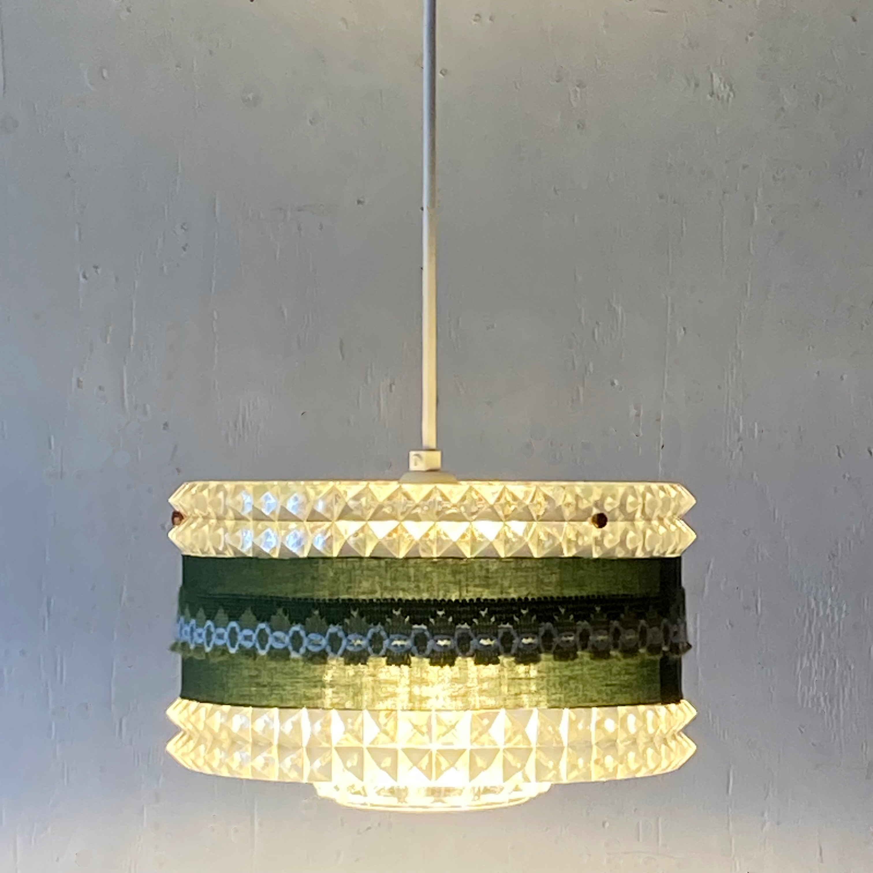 ヴィンテージ レトロポップ ペンダントランプ 照明 70年代 スペースエイジ