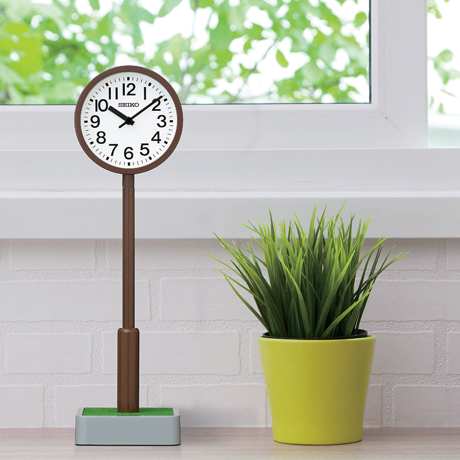 セイコー ポール型クロック アウトドアクロック モチーフ BZ803B 電池