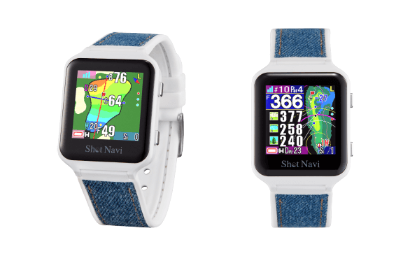 Shot Navi W1-FW PLUS(ショットナビ W1-FW PLUS)::時計型GPSゴルフ