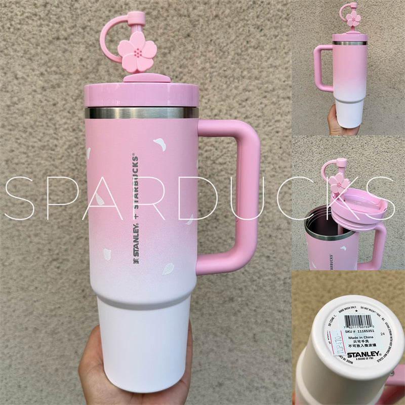 30oz Taiwan Cherry Blossom Stanley – SPARDUCKS