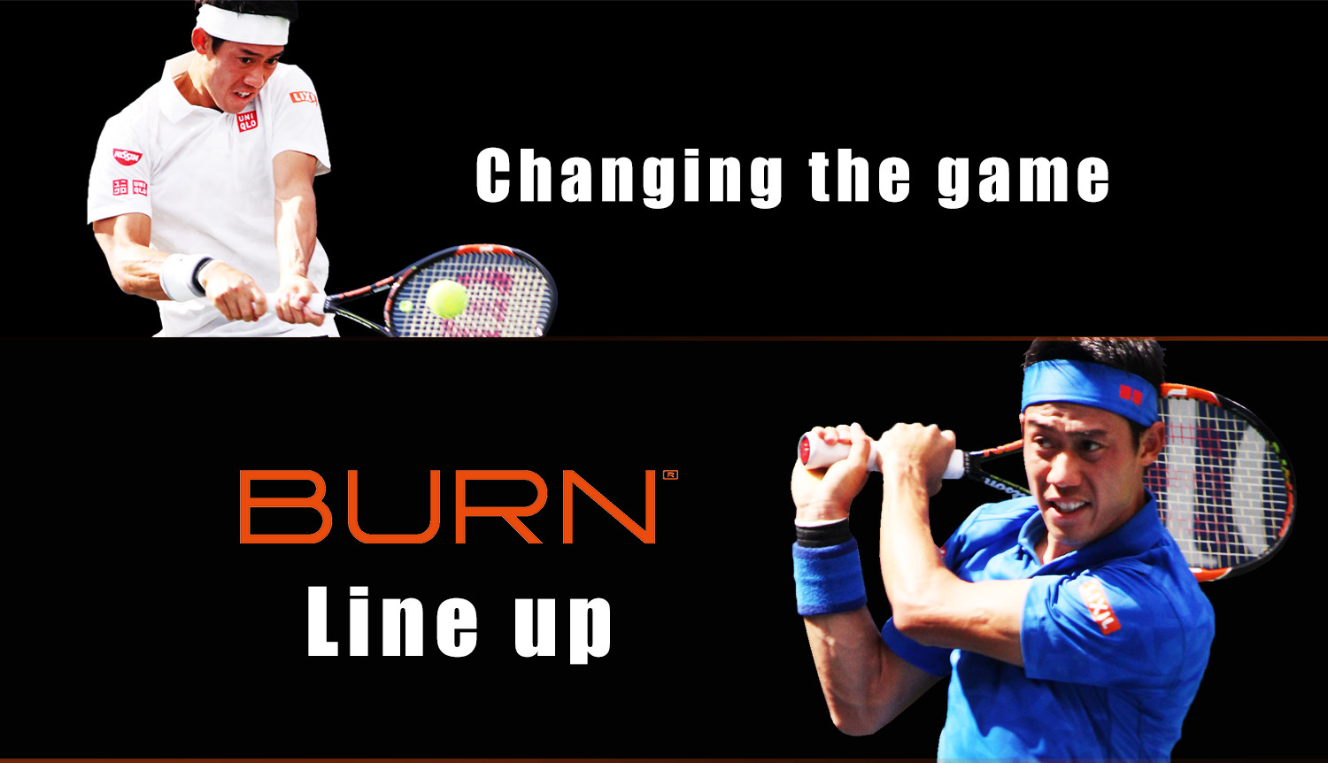 錦織圭が創ったBURN wilson新商品販売予約スタート