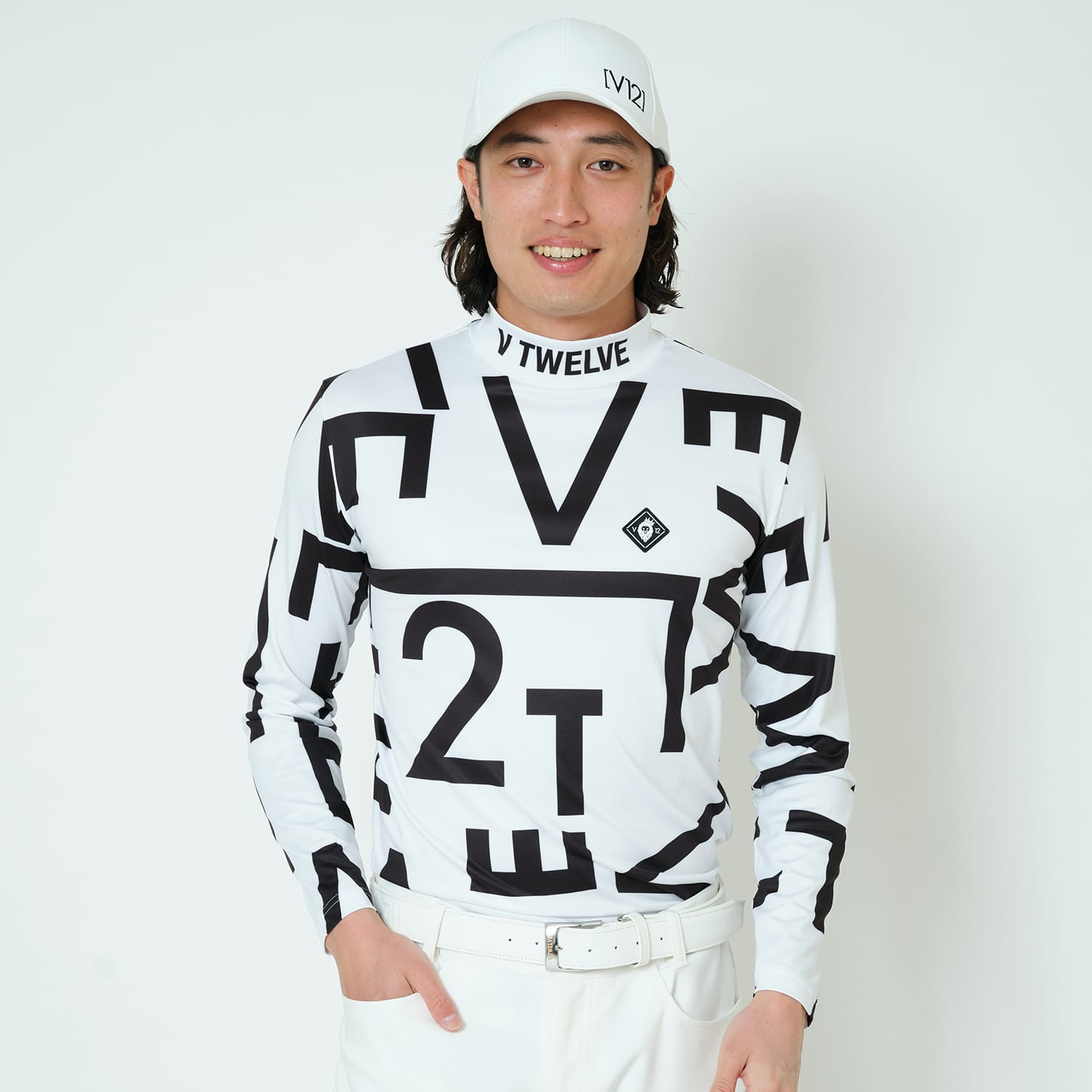 V12] ゴルフ メンズ 長袖 モックネック MIHA MOCK | 【公式通販】