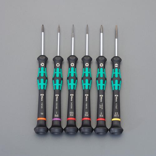 Wera（ヴェラ） 6本組 ドライバーセット(精密用) 030181