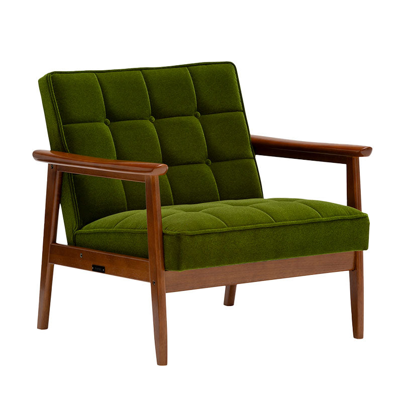カリモク60 Kチェア1シーター ≪ワイド≫ モケットグリーン