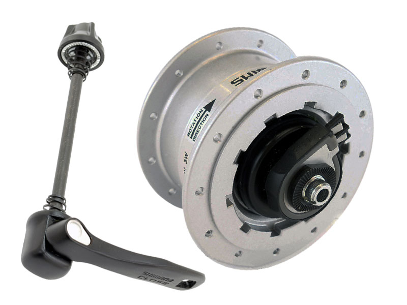 CYCLETECH-IKD : Shimano Capreo Hub Dynamo DH-F703S 24H