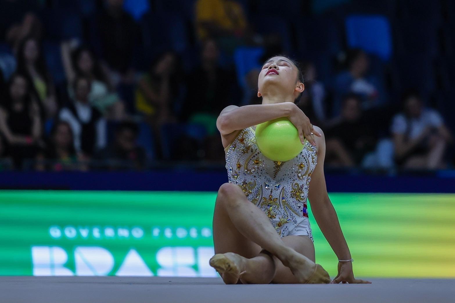第41回世界新体操選手権大会 ピラパンデ みさと選手 報告 - トピックス
