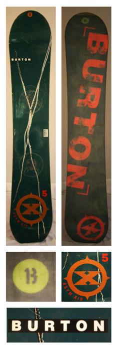 snowboard collector — Burton Asym (1993)