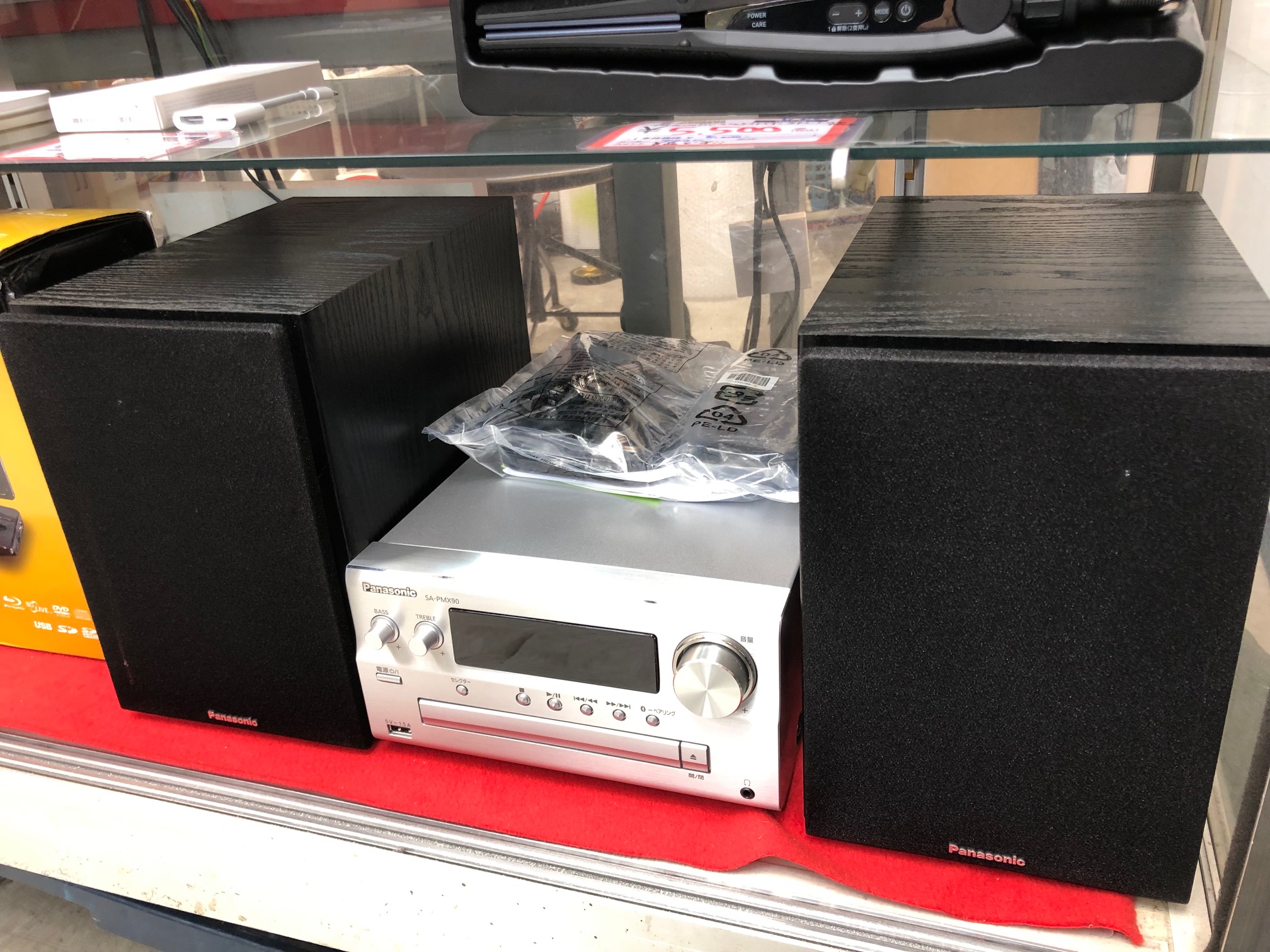 高円寺店】パナソニック ハイレゾ対応 CDコンポ SC-PMX90 入荷！（出張