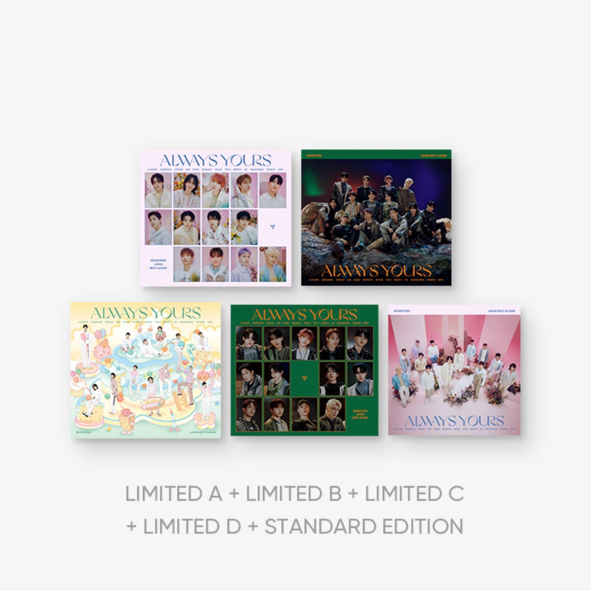 Seventeen 'ALWAYS YOURS' Japan Best Album – 00:00 Studios