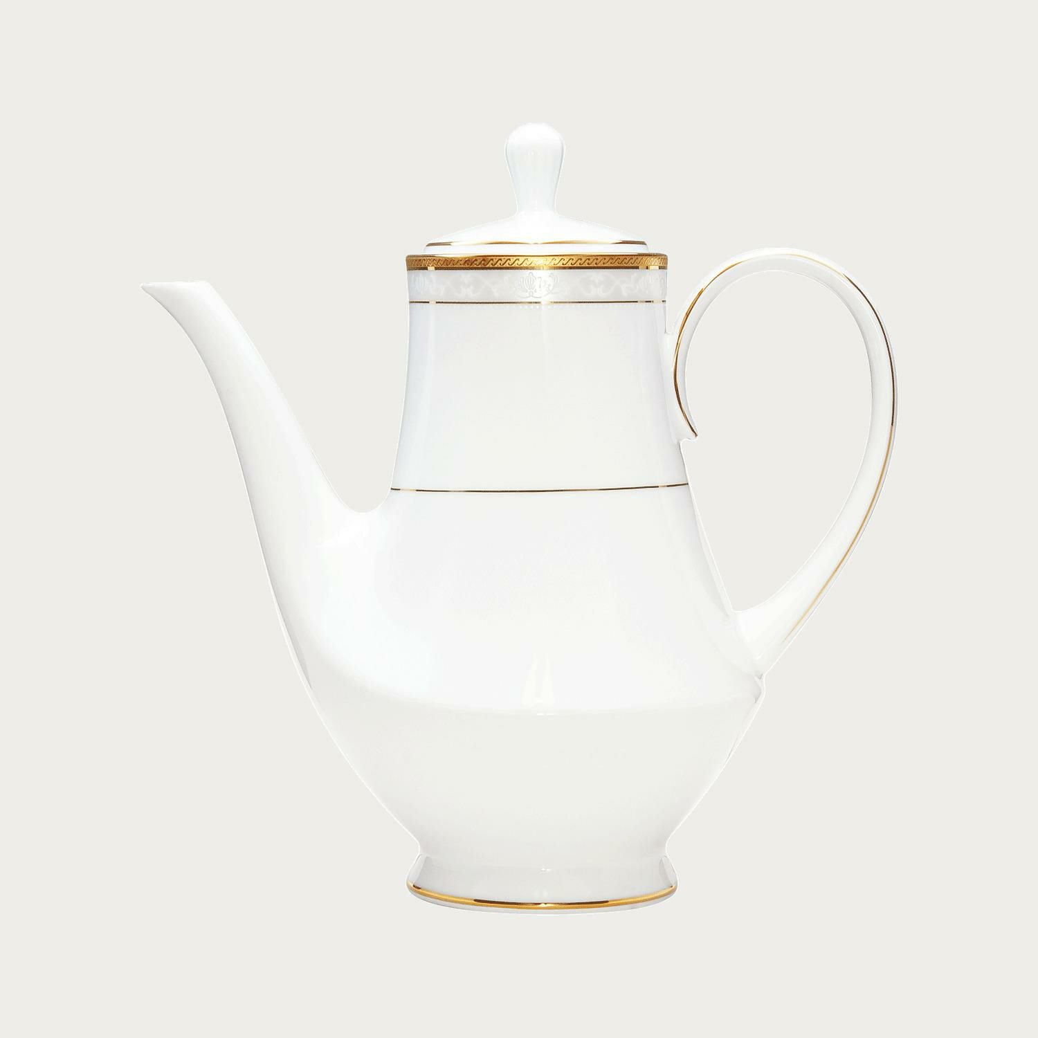 ハンプシャーゴールド ティーポット | ノリタケ食器公式オンラインショップ