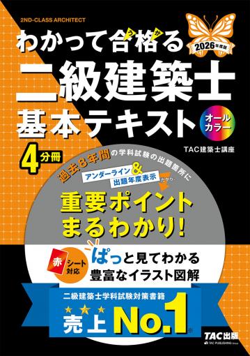 販売終了】2024年度版 一級建築士 本試験TAC完全解説 学科+設計製図