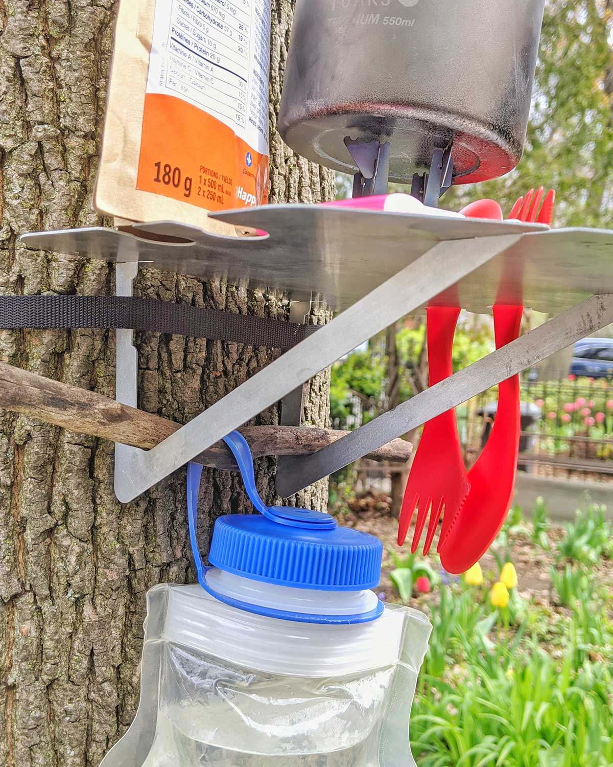 SULUK46 Orkso Tree Table｜わずか88gで耐荷重2.5kg、利便性と汎用性に