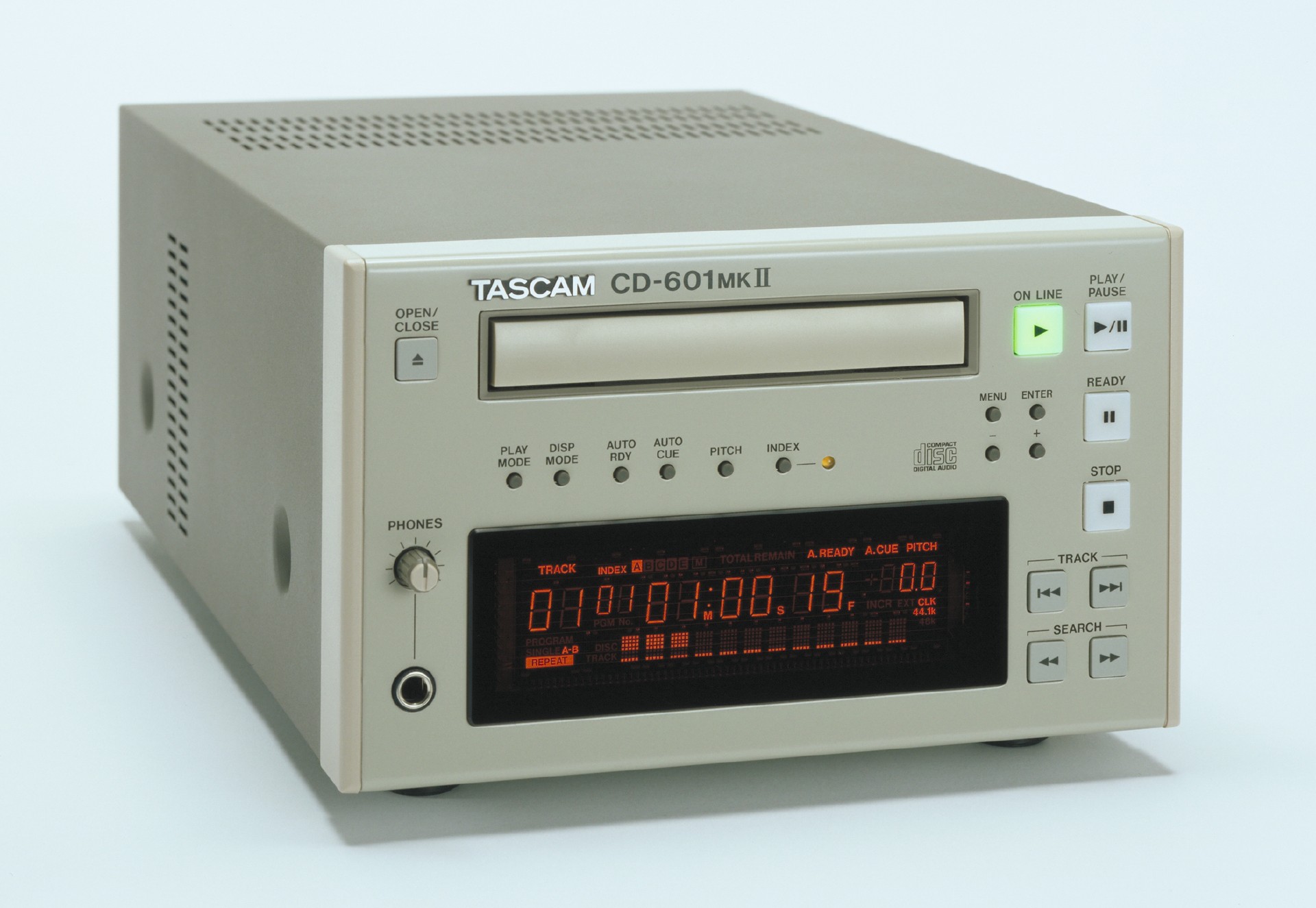 CD-601MKII | Broadcast CD Player | TASCAM - International