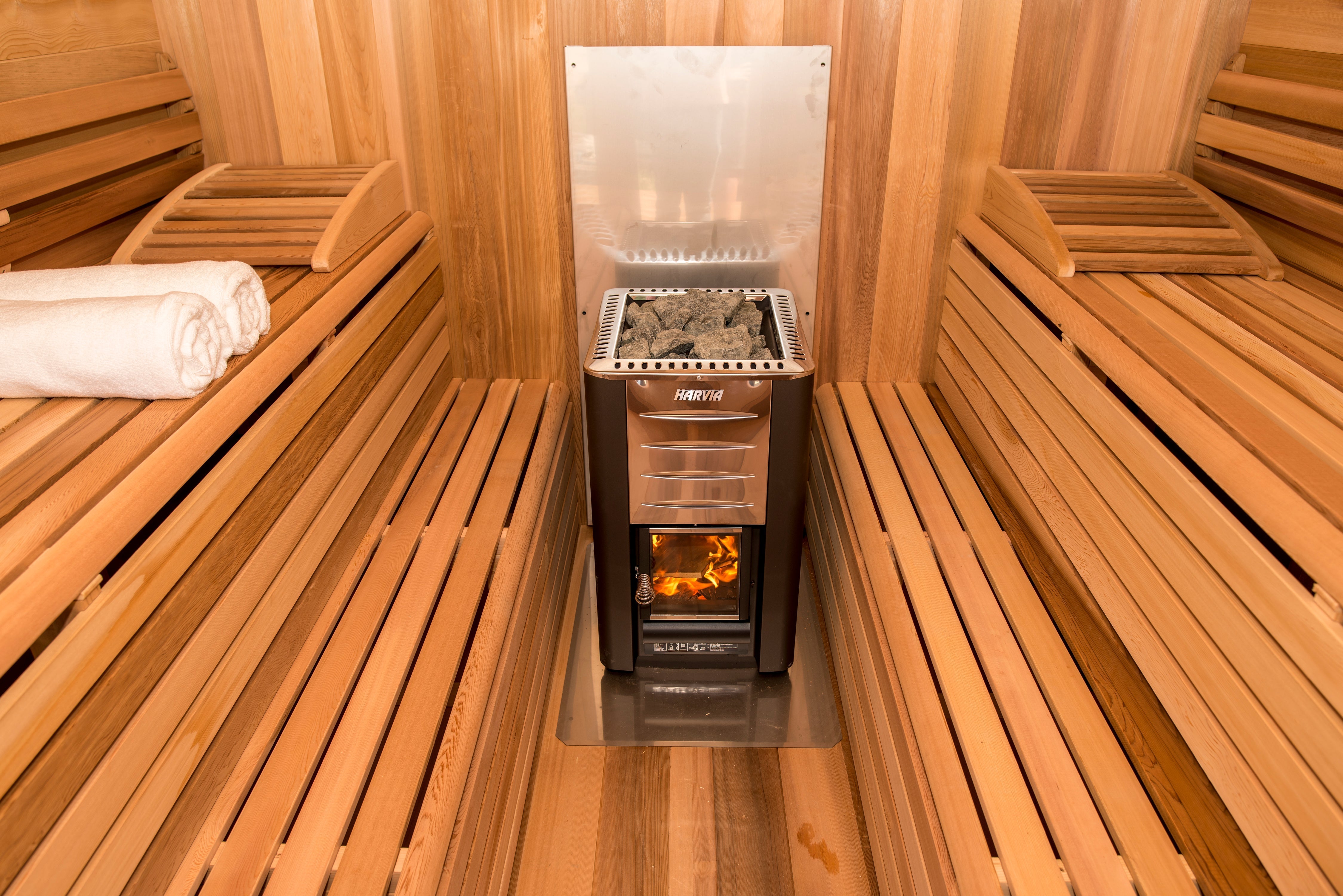 The Luna 8'x6' Sauna | Cedar Luna Saunas – The Muskoka Sauna Co