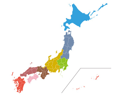 九州地方 地図イラスト｜無料イラスト・フリー素材なら「イラストAC」