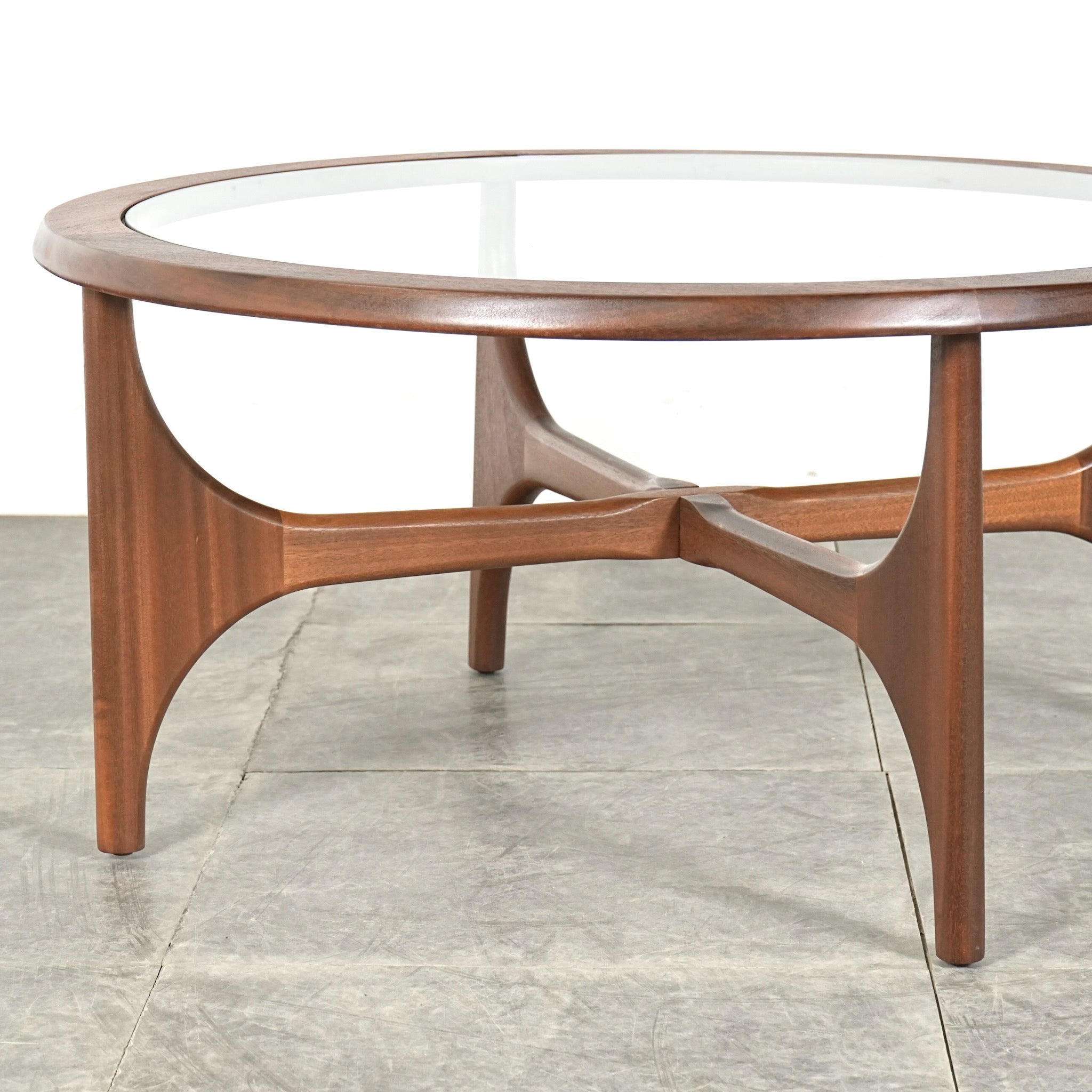 STONEHILL】ガラストップ ローテーブル – TIME HYPE