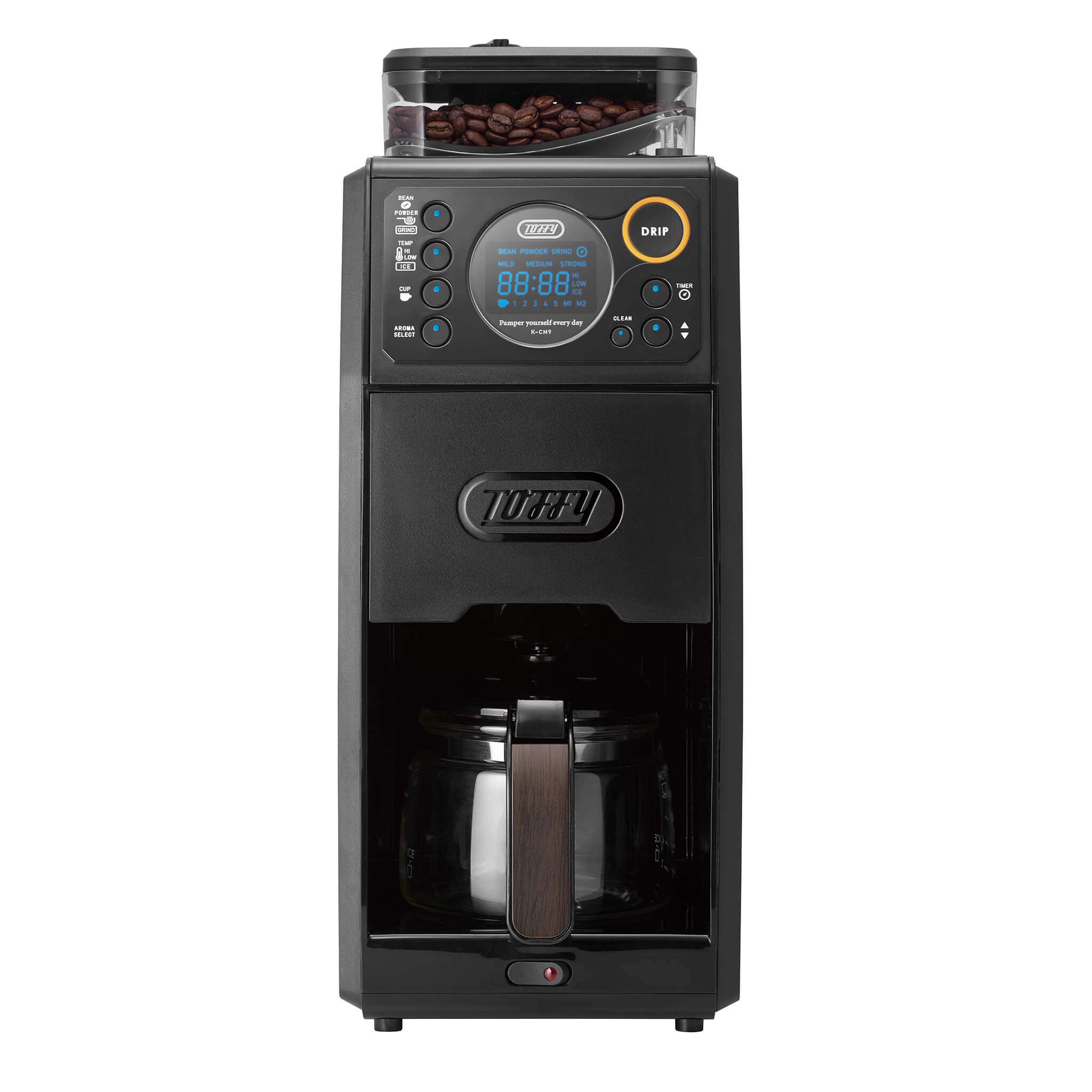Toffy 全自動ミル付カスタムドリップコーヒーメーカー ｜ Toffy公式