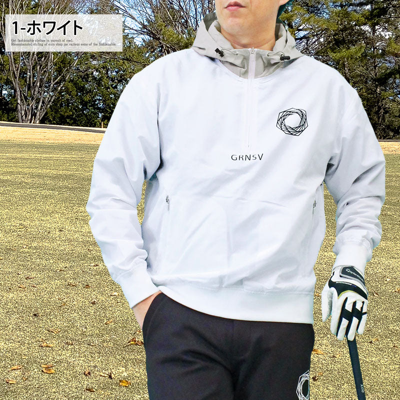 ゴルフジャケット メンズ ゴルフウェア スニードジャック プルオーバー