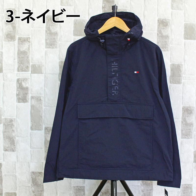 TOMMY HILFIGER トミー ヒルフィガー ハーフジップナイロンアノラック