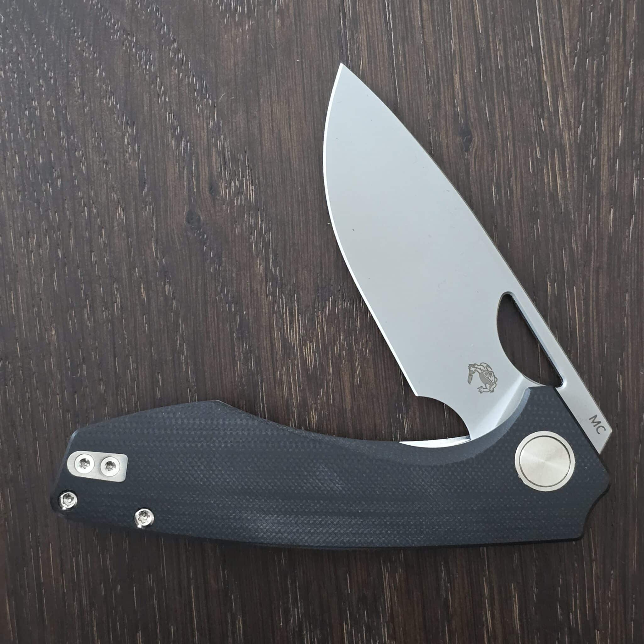 WMK Exclusive Gecko Customz Knifeworks Sikorae Lite Folding Knife