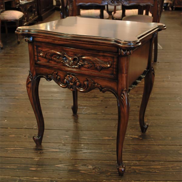 楽天市場】サイドテーブル チェスト コンソール マホガニー 猫足