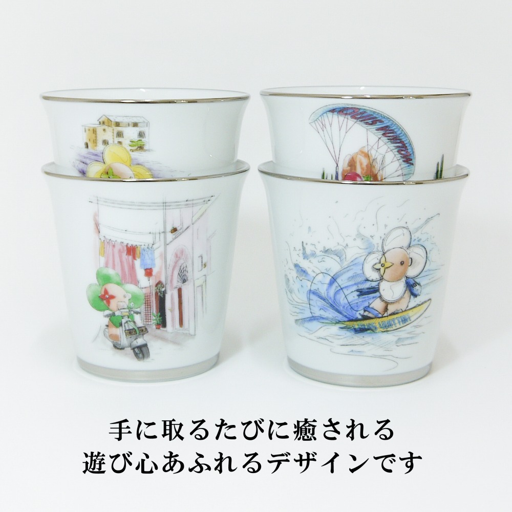 楽天市場】Louis Vuitton ルイ ヴィトン 陶器カップ ヴィヴィエンヌ 4
