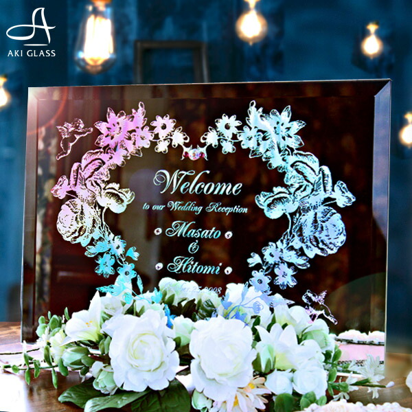 楽天市場】ウェルカムボード【華やかな造花・スタンド付ですぐに飾れる