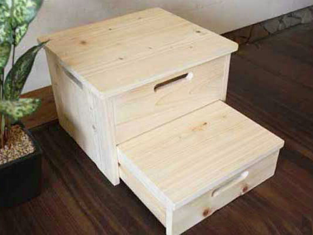 楽天市場】【期間限定10％OFF】踏み台 引き出し式 ステップ 40×35×28cm