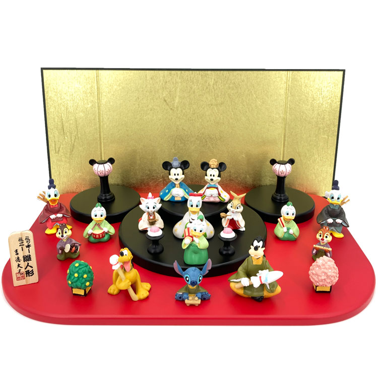 楽天市場】ミッキー&フレンズ 台段飾り 雛人形 ひなまつり 548413