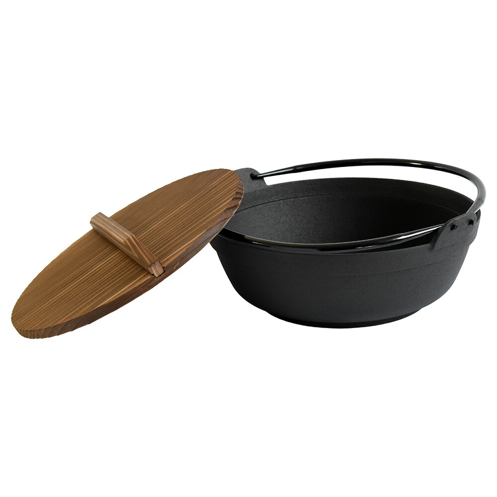 楽天市場】＼スーパーSALE／ 南部鉄器 いろり鍋 8寸 囲炉裏鍋 IH対応