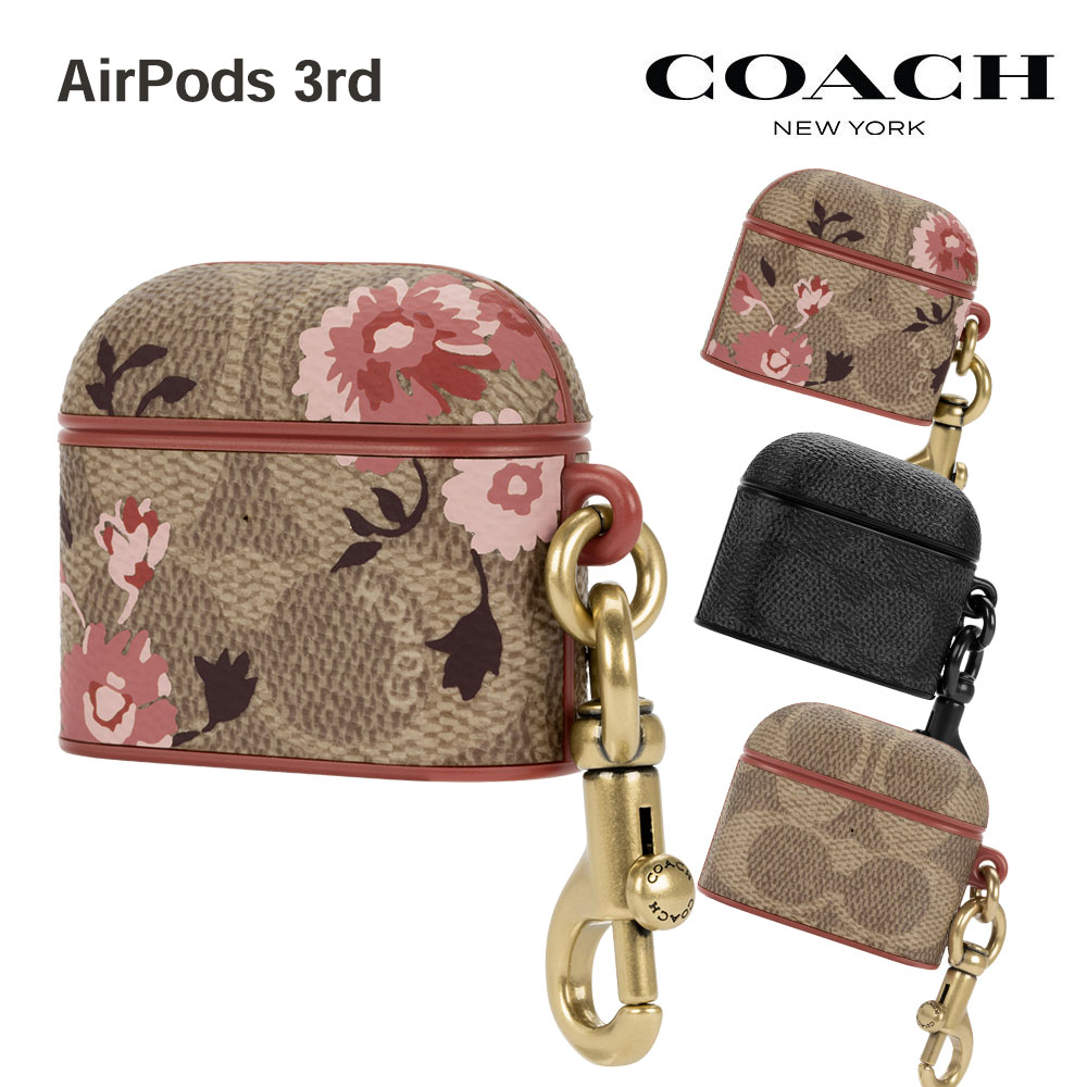 楽天市場】Coach Leather AirPods Case for AirPods 3rd ケース Coach