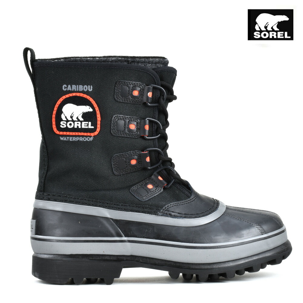 楽天市場】ソレル SORE 1575471-010 CARIBOU XT BLACK カリブー スノー