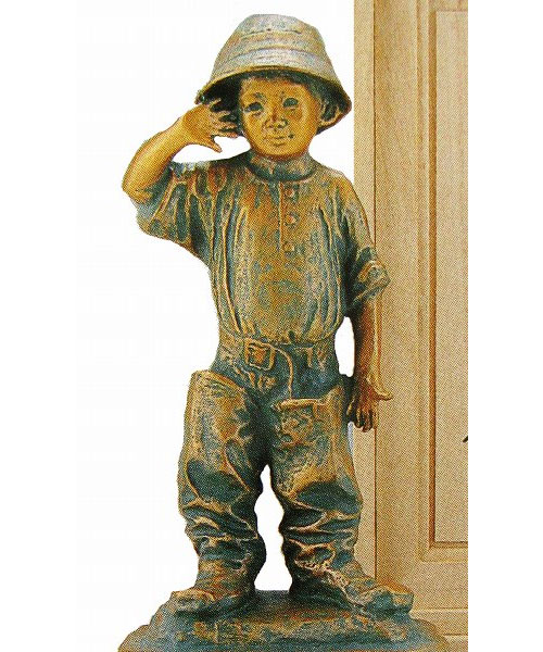 楽天市場】＊ 彫刻 北村西望 「将軍の孫（小）」 ブロンズ像 銅製 桐