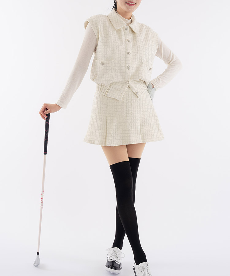 楽天市場】ゴルフウェア セットアップ レディース 韓国 ベスト